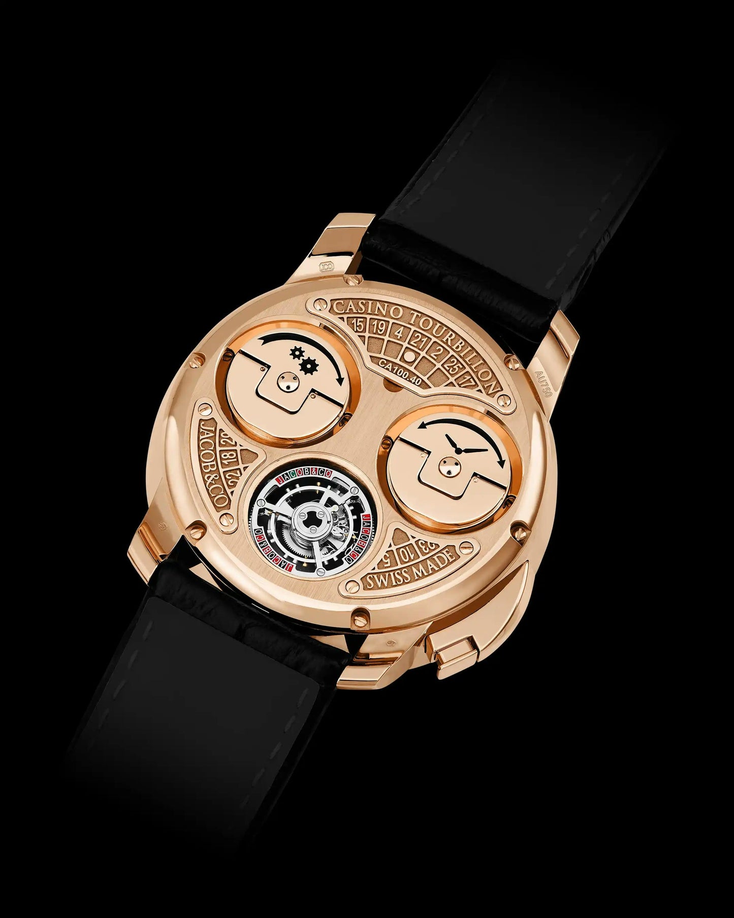 RELÓGIO JACOB&CO CASSINO TOURBLION EDIÇÃO LIMITADA (LINHA PRIMIUM)