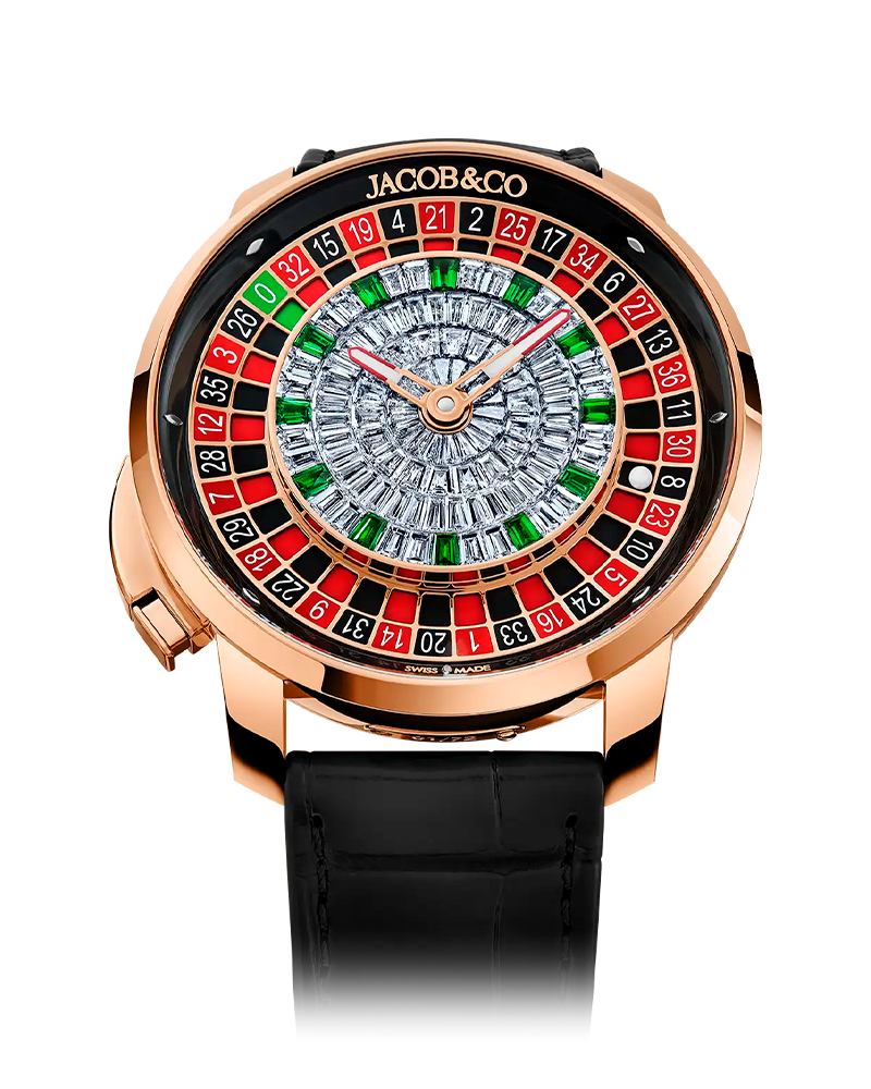 RELÓGIO JACOB&CO CASSINO TOURBLION EDIÇÃO LIMITADA (LINHA PRIMIUM)