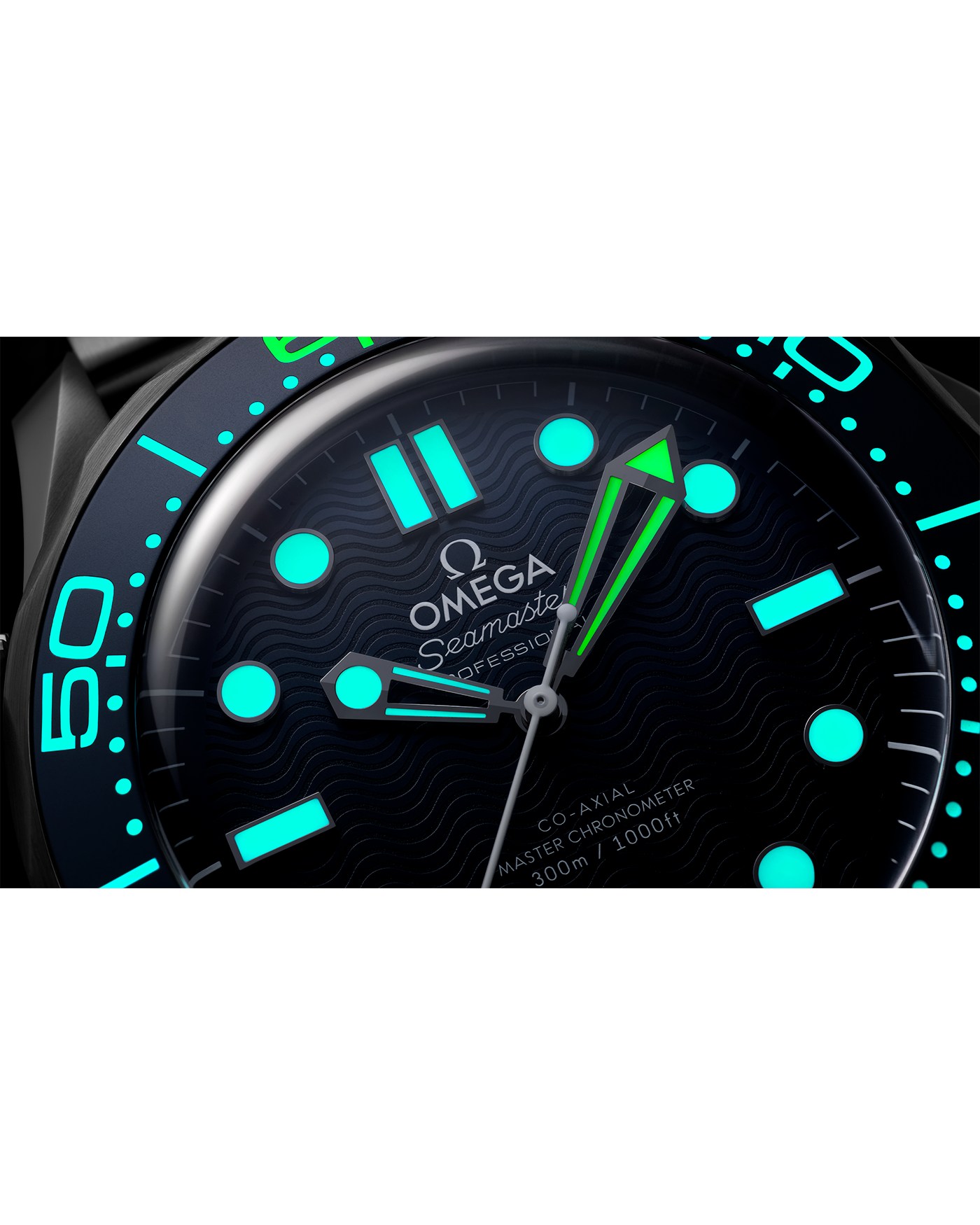 RELÓGIO OMEGA SEAMASTER DIVER 300M 42MM (EDIÇÃO 007) + CAIXA E CERTIFICADO (LINHA PREMIUM)