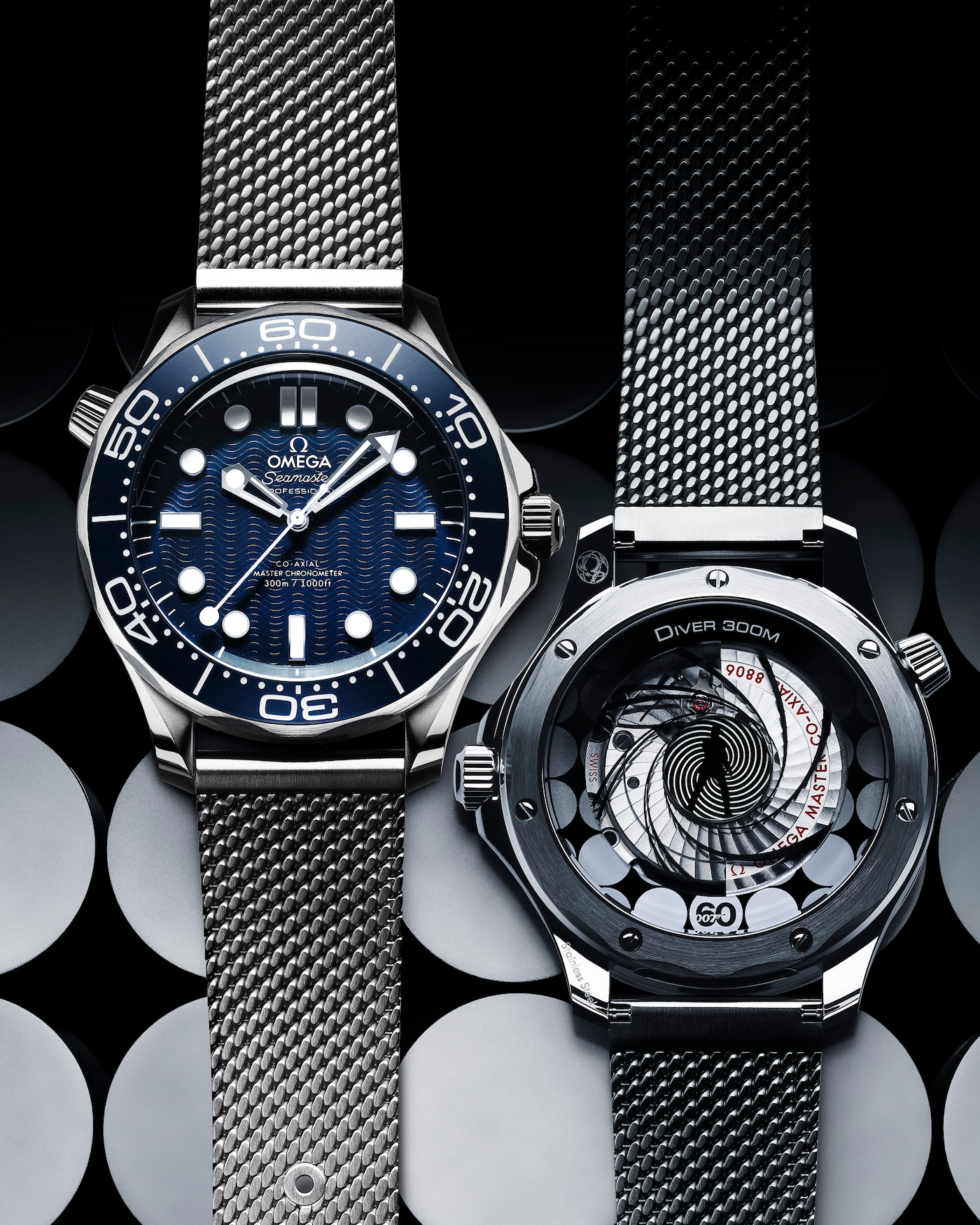 RELÓGIO OMEGA SEAMASTER DIVER 300M 42MM (EDIÇÃO 007) + CAIXA E CERTIFICADO (LINHA PREMIUM)