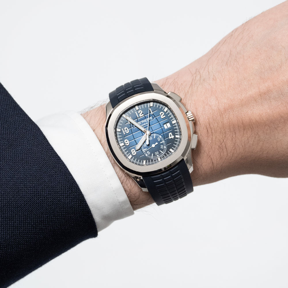 RELÓGIO PATEK PHILIPPE GENEVE AQUANAUT 42.MM - ACOMPANHA CAIXA + CERTIFICADO. (LINHA PREMIUM)