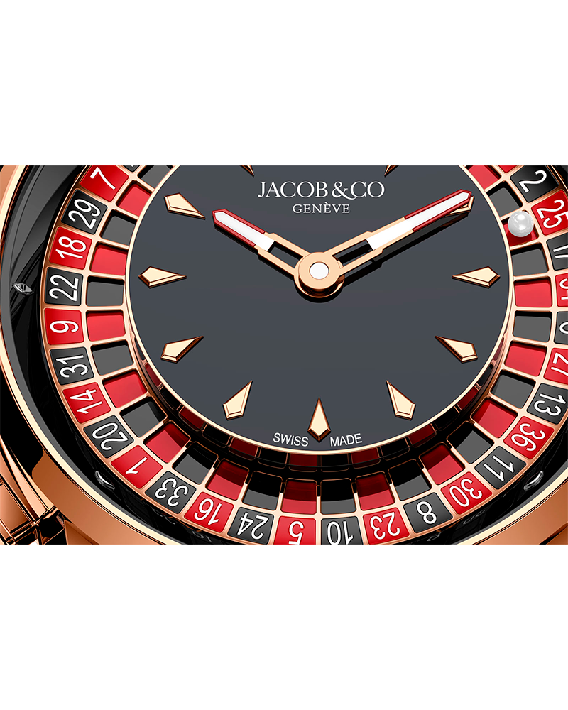 RELÓGIO JACOB&CO CASSINO TOURBLION EDIÇÃO LIMITADA (LINHA PRIMIUM)