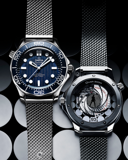 RELÓGIO OMEGA SEAMASTER DIVER 300M 42MM (EDIÇÃO 007) + CAIXA E CERTIFICADO (LINHA PREMIUM)