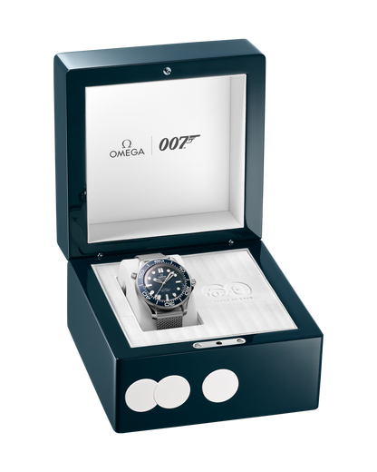 RELÓGIO OMEGA SEAMASTER DIVER 300M 42MM (EDIÇÃO 007) + CAIXA E CERTIFICADO (LINHA PREMIUM)