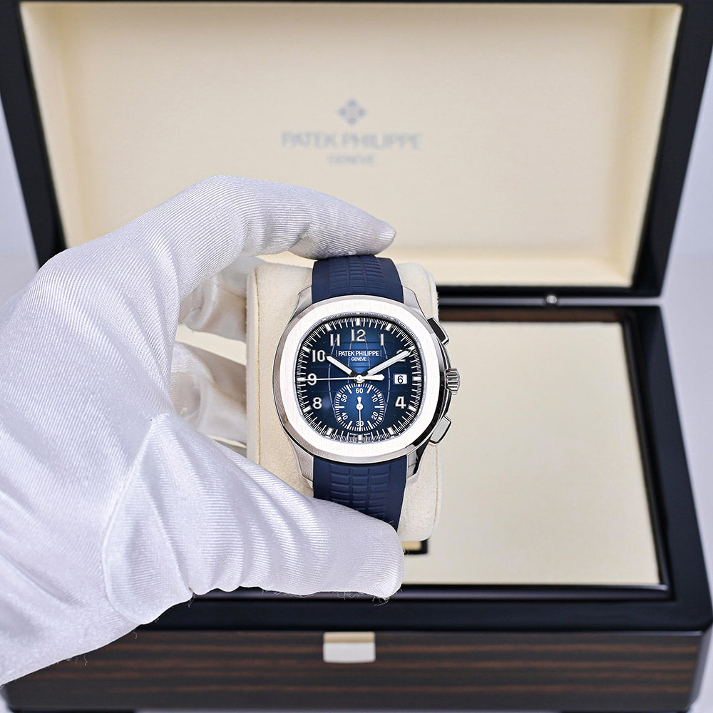 RELÓGIO PATEK PHILIPPE GENEVE AQUANAUT 42.MM - ACOMPANHA CAIXA + CERTIFICADO. (LINHA PREMIUM)