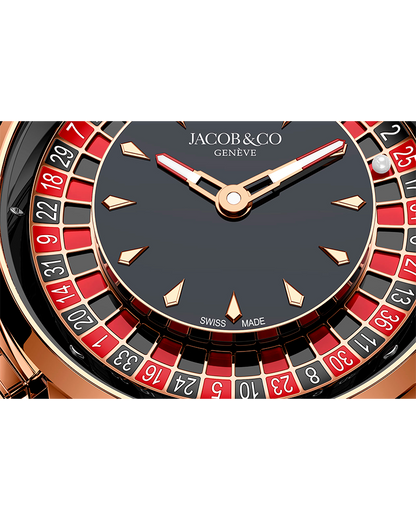 RELÓGIO JACOB&CO CASSINO TOURBLION EDIÇÃO LIMITADA (LINHA PRIMIUM)